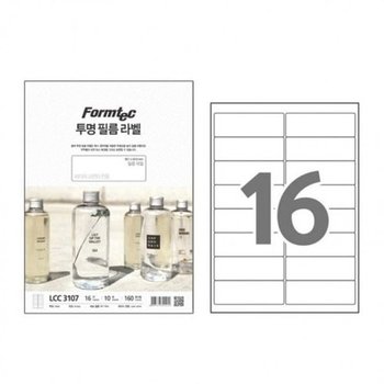 [VCMP2ATD]라벨지 폼텍 추천 라벨  LCC-3 10매 16칸