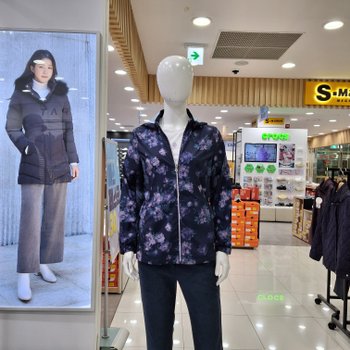 스트레치 프린트 점퍼  1M41332-1_US