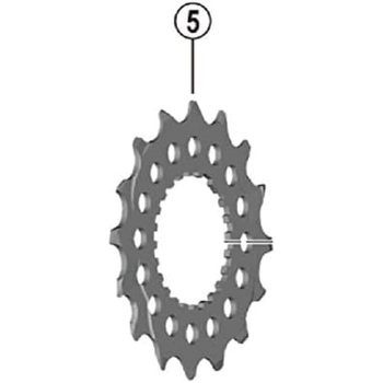 [해외] 시마노 SHIMANO 수리 부품 16T 기어 C CS-M8100 Y0GX16000