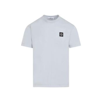 [해외] 25 FW 스톤 아일랜드 컴퍼스 패치 크루네크라인 티셔츠 블루 K1S152100039S0013 148272434