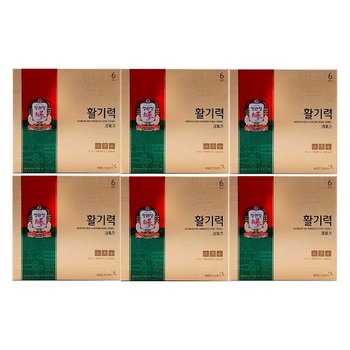정관장 활기력 세트 20ml x 16개입 x 6박스