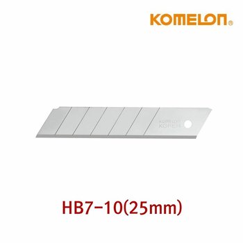 코메론 커터칼날 HB71025mm 1갑 10EA 사무용칼날 (W5B64BD)