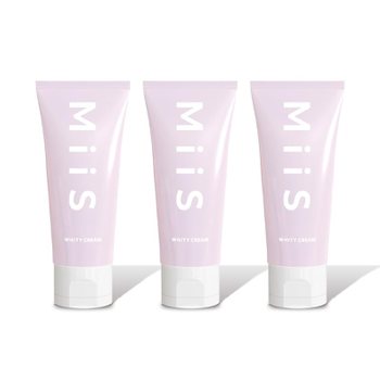 MiiS 화이트 크림 3개 세트 수분이 많은 베리 치약 화이트닝 인기 집 선물 연