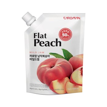 메가커피 까로망 납작복숭아 마일드잼 1kg