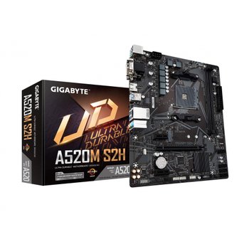 [해외] GIGABYTE A520M S2H 메인보드 MicroATX [AMD A520 칩셋 탑재] MB5140