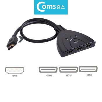 HDMI 셀렉터 고해상도 분배기 노트북연결 모니터 지원 영상분배기