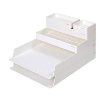 누사인 데스크 오거나이저 5종 6개세트 NS001WH 화이트(324x228x45mm) 부품 소모품 자재 파츠