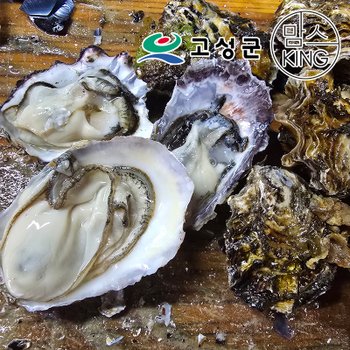 동성수산 경남 고성 자연산 생굴 1kg / 경남 고성