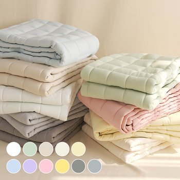 수퍼코튼 60수 고밀도 순면 침대패드 SS/Q/K/LK 11color