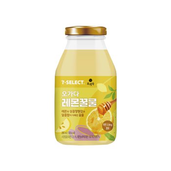 세븐셀렉트 오가다 레몬꿀물 280ml x 15개