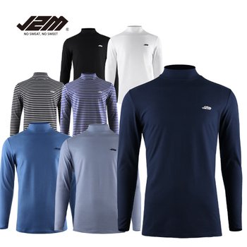 [제이투엠 네트웍스]제이투엠골프 핫세븐맨 터틀넥 기모긴팔티셔츠_201M