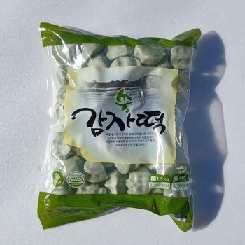 냉동 쑥 감자떡 1.5kg 주호식품