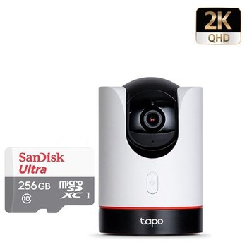 메모리256G티피링크Tapo C225 400만화소 360도팬틸트양방향통신삼성스마트싱스호환 가정용홈CCTV