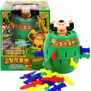 오즈토이 고릴라 룰렛 보드게임 mk-668 정글 복불복 내기게임
