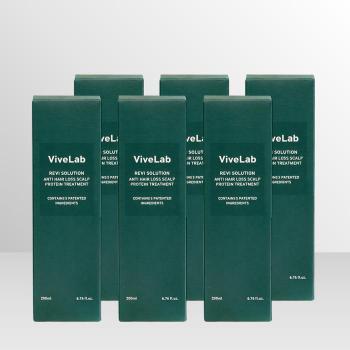 바이브랩 리바이 솔루션 안티 헤어 로스 스칼프 프로틴 트리트먼트 200ml 6개 / (S51815306)