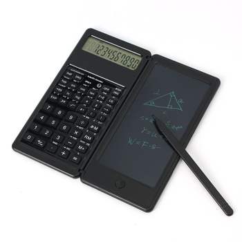 휴대용 접이식 전자 메모패드 공학계산기 LCD메모보드계산기 휴대용계산기 공대계산기