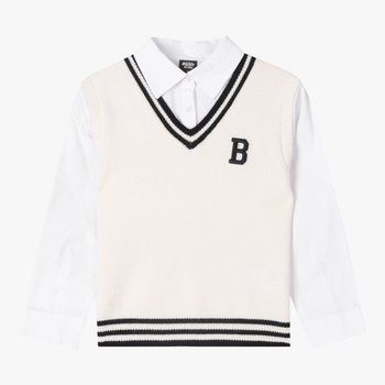 [인디고키즈] 셔츠 매칭 스웨터 베스트 IKKA25101_ESC