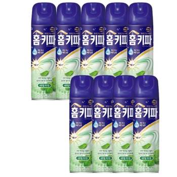 홈키파 346WND87 기약 스프레이 수성에어졸 허브향 500ml 9개