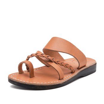 [공식판매처] [Jerusalem Sandals] 1050 REBECCA-TAN (레베카)