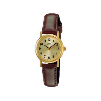 카시오 LTP-1095Q-9A 클래식 아날로그 학생 여성 가죽 시계