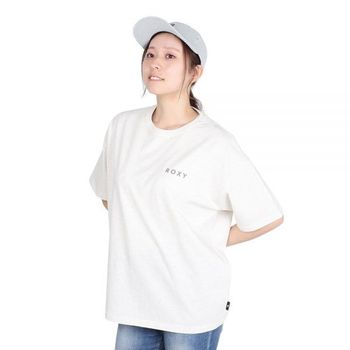 ROXY 우먼 ボタニカル 반팔 티셔츠 25SPRST251601YHER - 라이트 그레이 453587