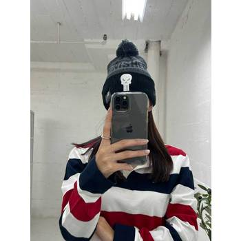 [해외] 뉴에라 X 마블 콜라보 퍼니셔 남녀공용 방울털모자 80527020