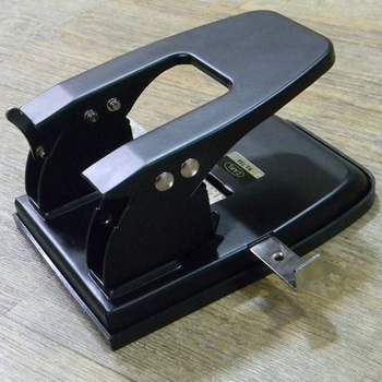 CARL 공간격 7cm/30매용 U자형 펀치날 2공펀치 75A 문구반점 타공기 2홀펀치 구멍뚫기 2홀펀칭기