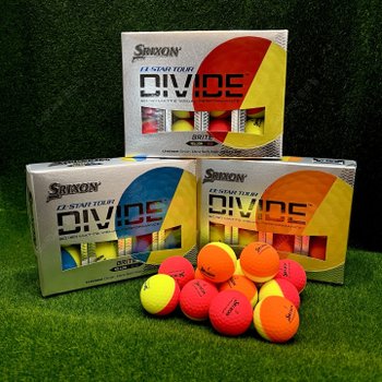 SRIXON 스릭슨 오리지널 디바이드 반반공 골프공 3피스