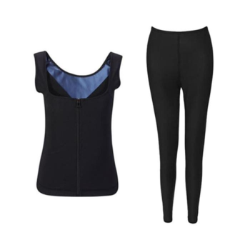 [오노마] ONM 여성 땀복세트 지퍼나시 9부 팬츠 운동 홈트 헬스복 (13873318)