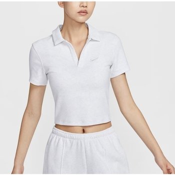 나이키 W 스포츠웨어 에센셜 반소매 폴로 탑 B4 DV7885 051