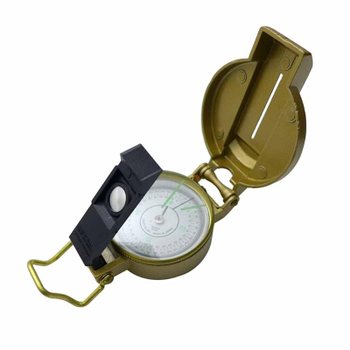 [해외] YCM 렌자틱 나침반 3800G 금 알루미늄 다이캐스트 방위 자석 축광