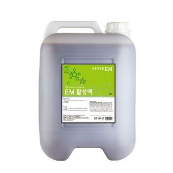 EM활성액 19L 대용량 악취제거 수질정화 농작물액비 냄새제거 집안청소 화장실 신발장 식물살포