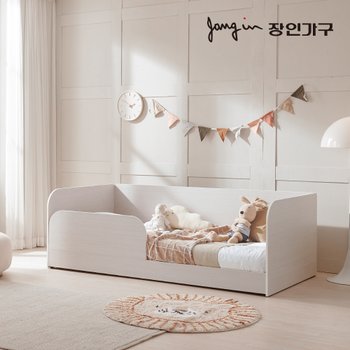 장인가구 뉴피터 E0등급 저상형 데이베드 침대 일반형 S +낮은포켓+가드
