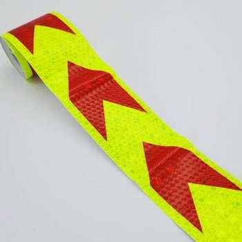 안전라인테이프 주차장 충돌방지 반사테이프 레드 안전테이프 반사테이프 야광테이프