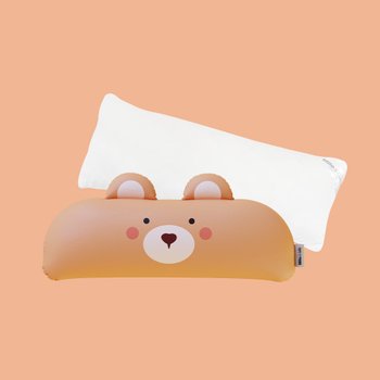 동물 롱베개 (커버1+솜1) 세트