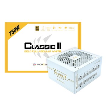 <b>마이크로닉스</b> Classic II <b>750</b>W 80PLUS GOLD 화이트