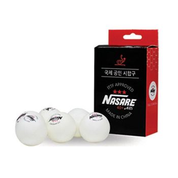 펀앤쇼핑 탁구공 세계 탁구협회 시합구 3성 화이트 6개입