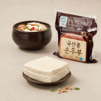(주)오빌식품 고소한 국산콩 손두부 300g
