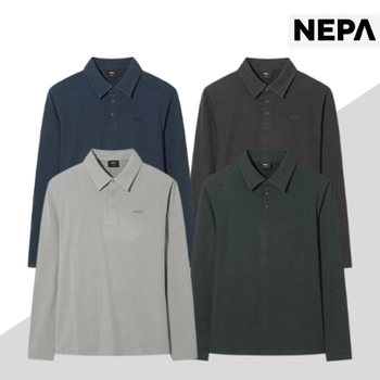 남성 아웃도어 겨울 울라이크 베이직 카라 티셔츠 7M<b>75217</b>_JK