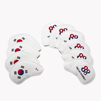 GR 골프 국가대표 아이언 헤드 커버 세트 10p 광복 80주년 에디션 (KGA 정품)