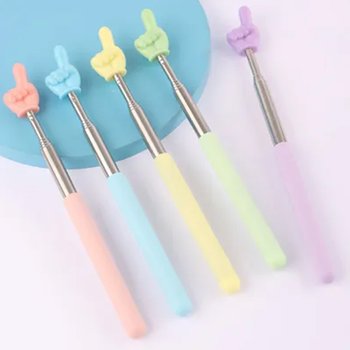 손가락 지시봉 포인터 교사용 시각자료 발표용 보조도구 68cm
