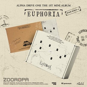 [특전포카증정] ALPHA DRIVE ONE 알파드라이브원 EUPHORIA 1집 STAR ROAD
