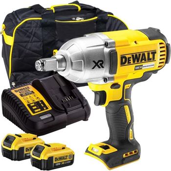[해외] 영국 디월트 임팩렌치 DeWalt DCF899HN 18V Brushless High Torque Impact Wrench with 2 x 4.0A