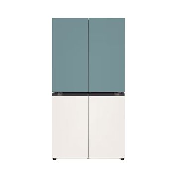 LG 오브제 냉장고 T873MTE111 클레이민트 베이지 870L