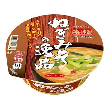 [해외] 뉴타치 스고멘 파 된장맛 라멘 컵라면 133g