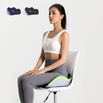 꼬리뼈방석 허리 골반 엉덩이 통증 안아픈 바른 자세 교정 메모리폼 쿠션 발란스 방석