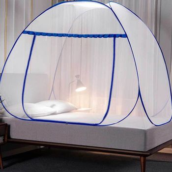 원터치 S0N9Y2Q9 기장 블루 타임 150x200cm 캐노피기장