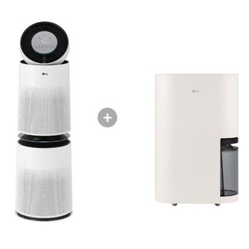 LG 퓨리케어 공기청정기 제습기 AS285DWWC + DQ214MEGA