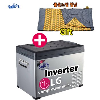 [솔베이32주년기념특가+선물]인버터  몬스터 알파고LG콤프40L 차량용 캠핑용 화물차냉장고냉동고