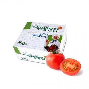 쉐프 WXDU4703 위생장갑 500매 (10개)묶음